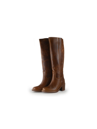 Shabbies Amsterdam Laarzen Cognac 352291
 Maat 38
 