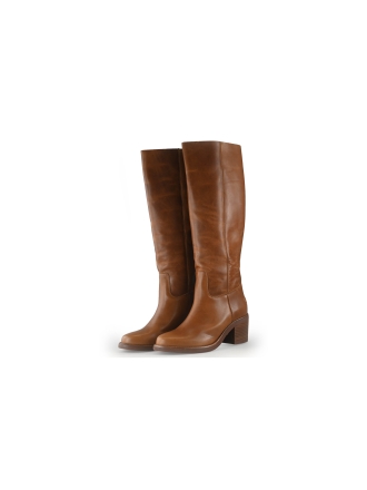 Shabbies Amsterdam Laarzen Cognac 352431
 Maat 40
 