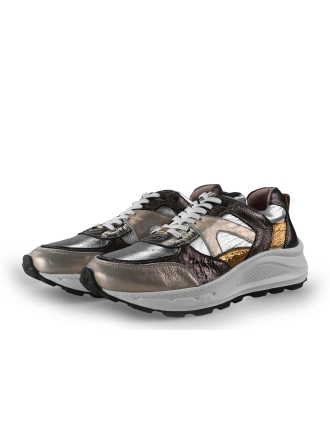 Fred de La Bretoniere Sneakers Zilver 352443
 Maat 41
 
