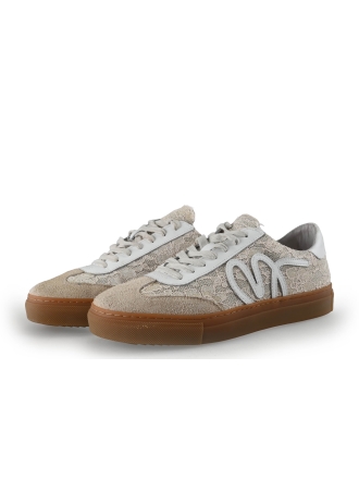Manfield Sneakers Beige 352535
 Maat 39
 