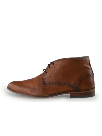 Manfield Veterschoenen Cognac 352552
 Maat 43
 
