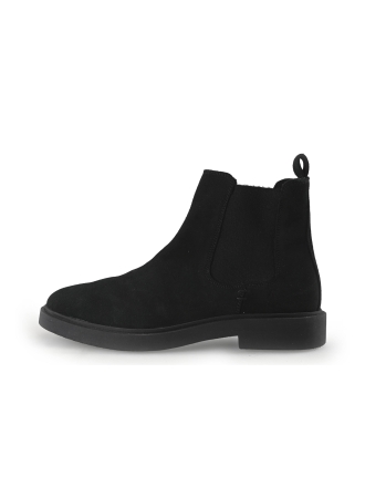 Manfield Chelsea boots Zwart 352576
 Maat 42
 