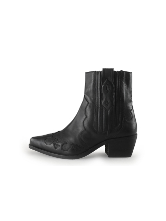 Manfield Cowboy laarzen Zwart 352587
 Maat 38
 