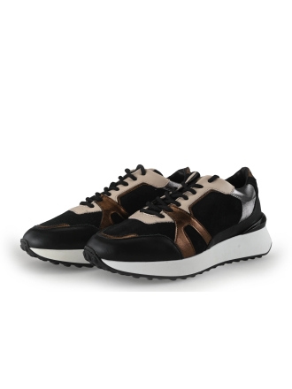 Manfield Sneakers Zwart 352595
 Maat 38
 