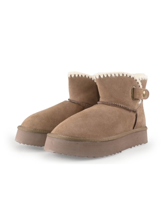 Manfield Enkellaarzen Bruin 352600
 Maat 41
 