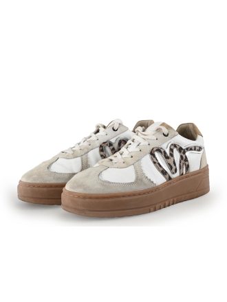 Manfield Sneakers Wit 352640
 Maat 40
 