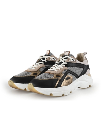Manfield Sneakers Zwart 352647
 Maat 39
 