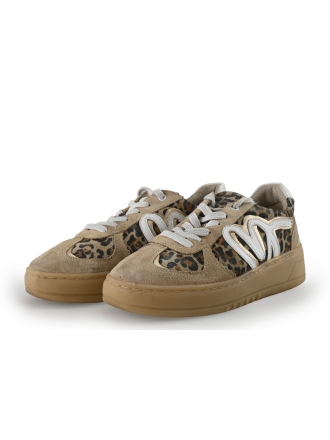 Manfield Sneakers Beige 352659
 Maat 39
 