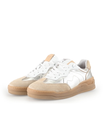 Manfield Sneakers Beige 352668
 Maat 42
 