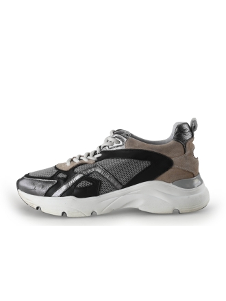 Manfield Sneakers Zilver 352779
 Maat 40
 