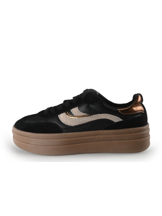 Manfield Sneakers Zwart 352789
 Maat 39
 