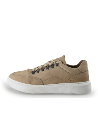 Manfield Sneakers Beige 352804
 Maat 43
 
