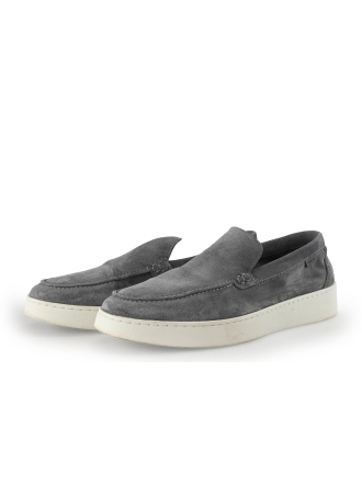 Manfield Instappers Grijs 352808
 Maat 43
 