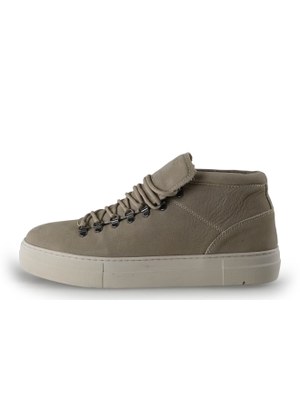 Manfield Hoge sneakers Beige 352810
 Maat 45
 
