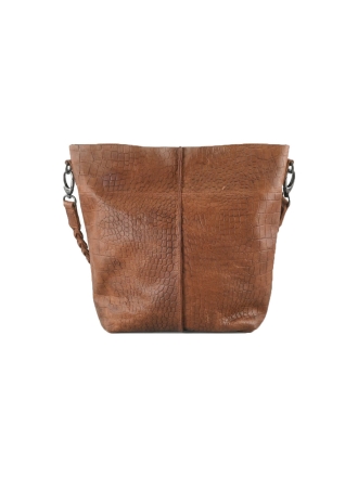 Manfield Schoudertas Cognac 352913
 Maat standaard
 