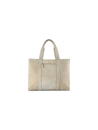 Manfield Handtas Beige 352914
 Maat standaard
 