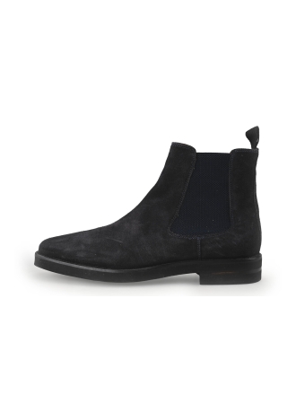 Manfield Chelsea boots Blauw 352938
 Maat 45
 