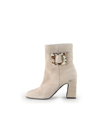 Manfield Enkellaarzen Beige 352939
 Maat 37
 