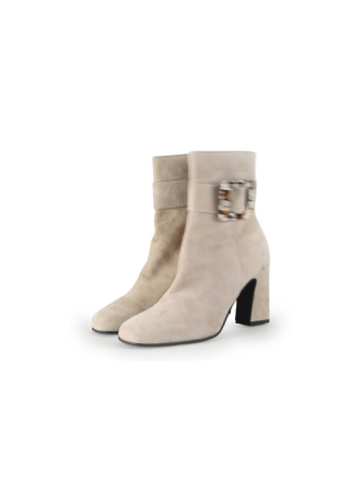 Manfield Enkellaarzen Beige 352939
 Maat 37
 