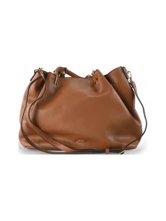 L.Credi Schoudertas Cognac 353008
 Maat standaard
 