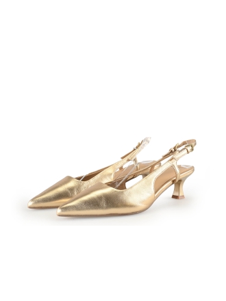 Manfield Slingbacks Goud 353050
 Maat 37
 
