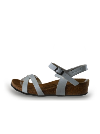 Birkenstock Sandalen Zilver 353343
 Maat 38
 