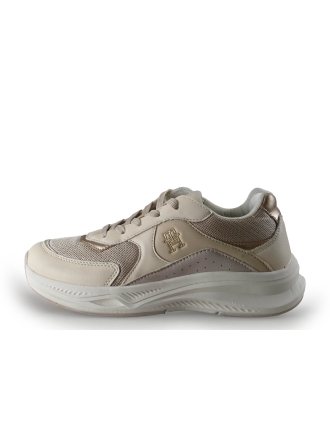 Tommy Hilfiger Sneakers Beige 353350
 Maat 36
 