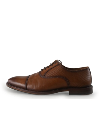 Manfield Veterschoenen Cognac 353420
 Maat 43
 