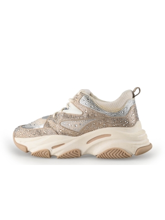 Steve Madden Sneakers Zilver 353670
 Maat 40
 