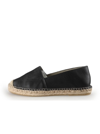 Manfield Espadrilles Zwart 353687
 Maat 40
 