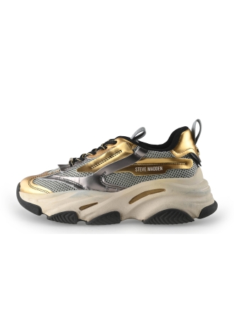 Steve Madden Sneakers Goud 353862
 Maat 38
 