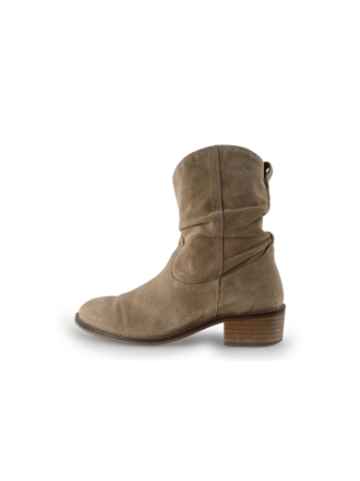 Manfield Enkellaarzen Beige 353979
 Maat 38
 