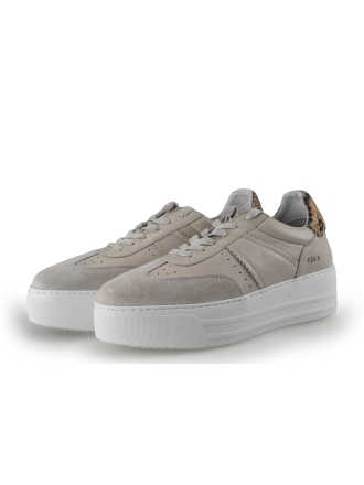 Fred de La Bretoniere Sneakers Beige 354183
 Maat 40
 