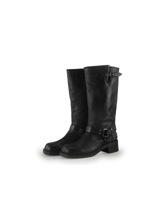 Sacha Biker boots Zwart 354194
 Maat 40
 