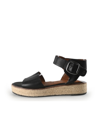 No Stress Sandalen Zwart 354202
 Maat 38
 