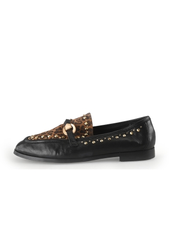 Manfield Instappers Zwart 354369
 Maat 39
 