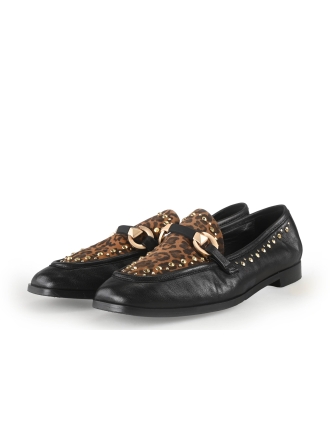 Manfield Instappers Zwart 354369
 Maat 39
 