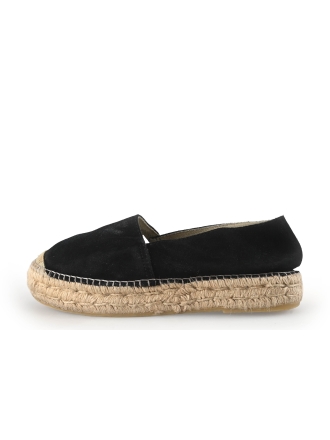 Sacha Espadrilles Zwart 354376
 Maat 39
 
