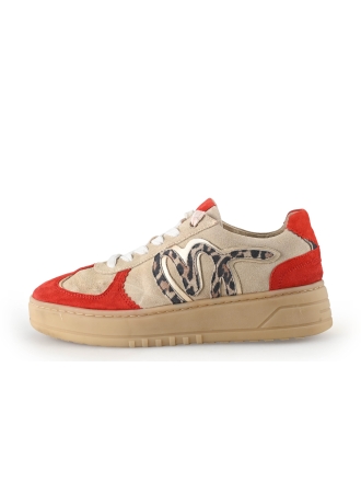 Manfield Sneakers Beige 354388
 Maat 41
 