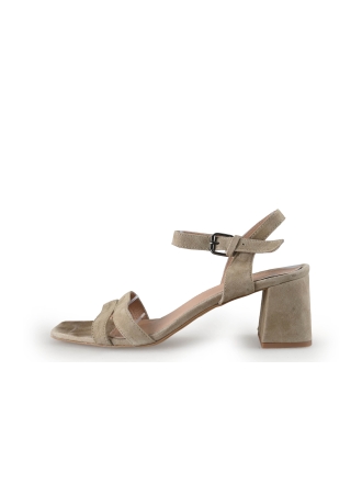 Manfield Sandalen Beige 354393
 Maat 41
 