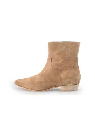 Manfield Enkellaarzen Beige 354410
 Maat 40
 