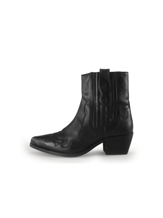 Manfield Cowboy laarzen Zwart 354411
 Maat 38
 