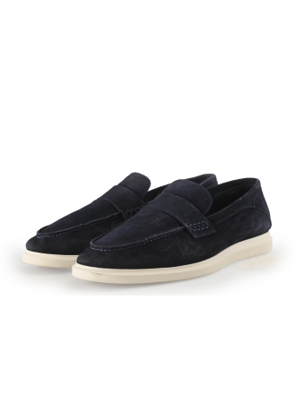 Manfield Loafers  Blauw 354555
 Maat 43
 