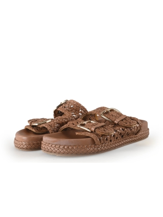 Manfield Slippers Bruin 354613
 Maat 37
 