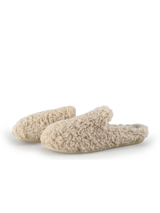 Manfield Pantoffels Beige 354673
 Maat 39
 