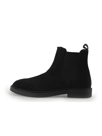 Manfield Enkellaarzen Zwart 354710
 Maat 42
 