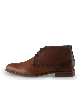 Manfield Veterschoenen Cognac 354763
 Maat 43
 