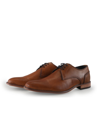 Manfield Veterschoenen Cognac 354764
 Maat 42
 