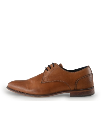 Manfield Veterschoenen Cognac 354777
 Maat 44
 