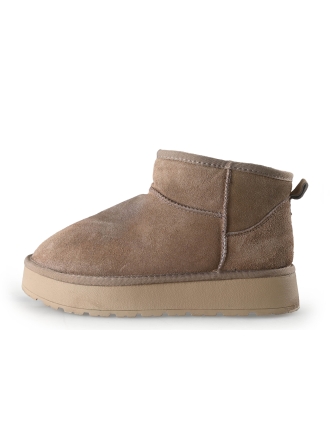 Manfield Sneeuwlaarzen Beige 354836
 Maat 40
 